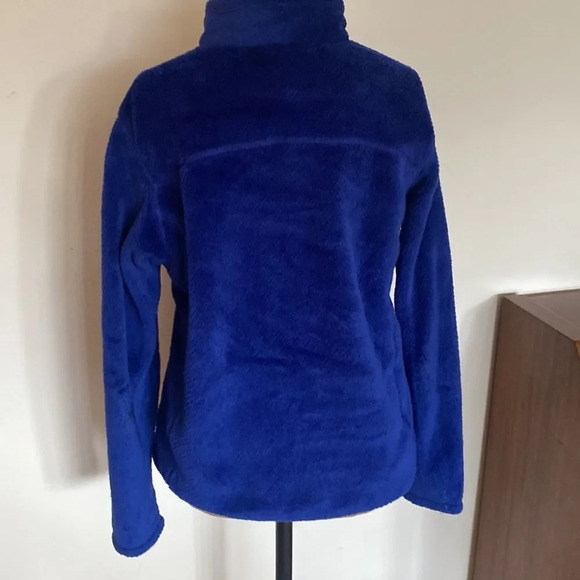 Patagonia girls XXL (womens small) Synchilla Fleecw blue pink great condition - Picture 4 of 6